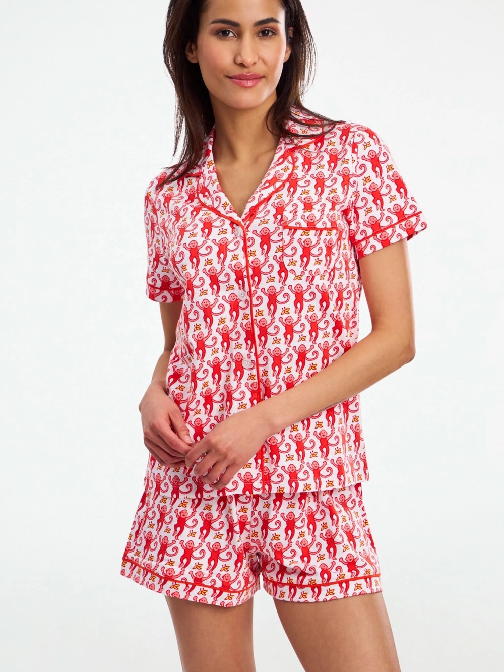 Roller Rabbit Monkey Polo Pajamas